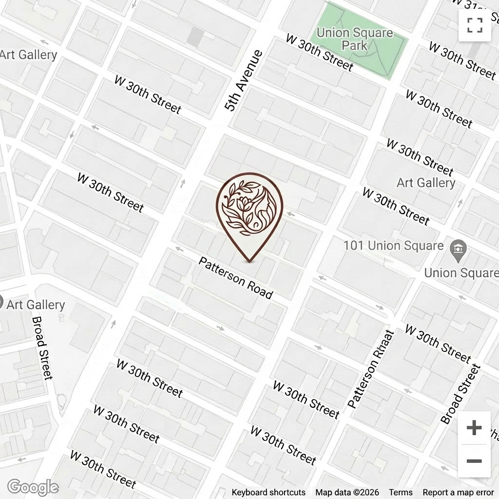 Salon location map